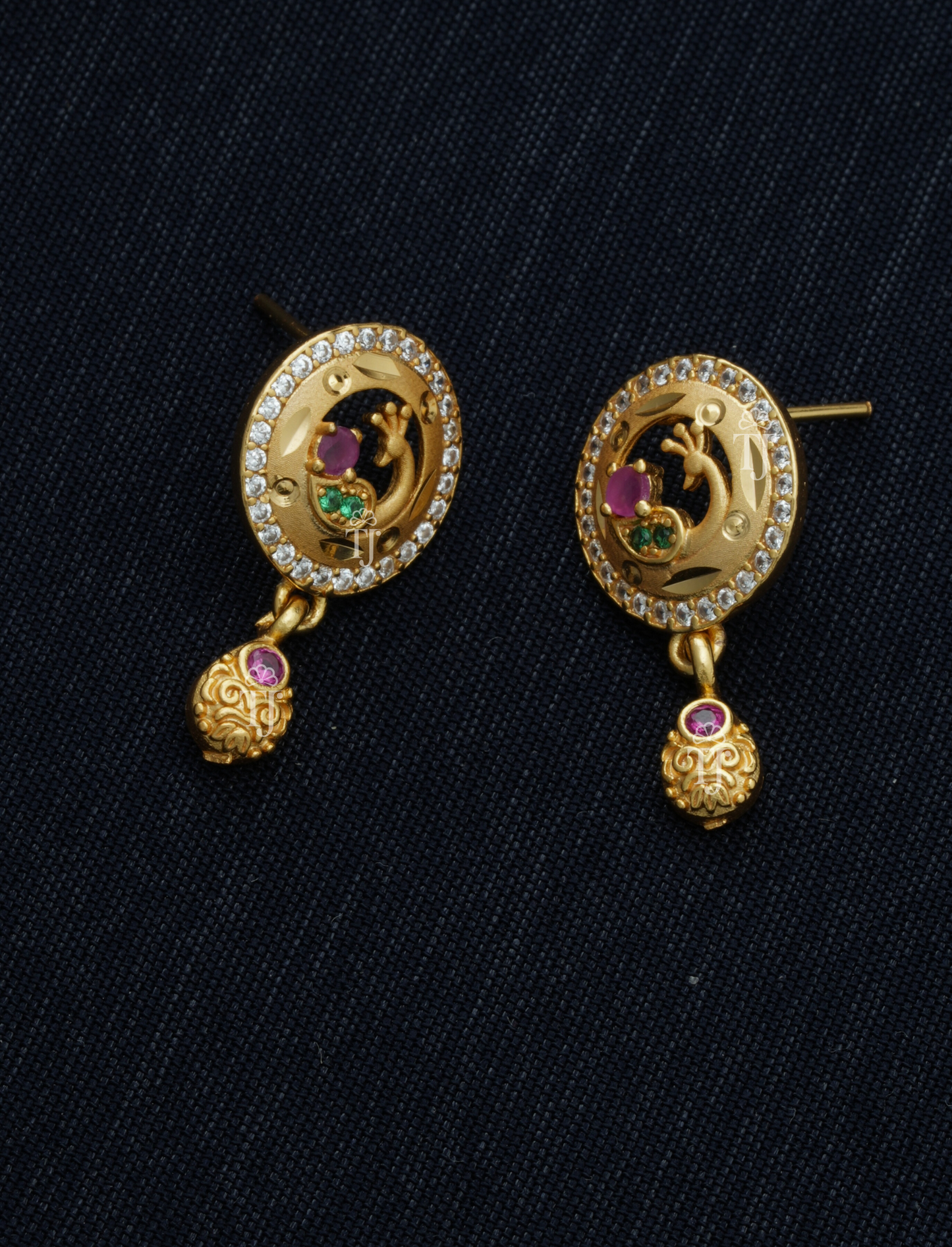 Artificial Gold Jewelry | Charming Pendant and Earrings Set for Women