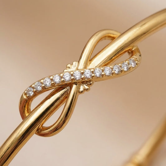 Stylish Infinity Kadli With Added Stones