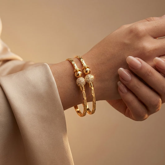 Stylish Adjustable Bracelet For Women & Girls Pack Of 2 Piece (1 Pair)