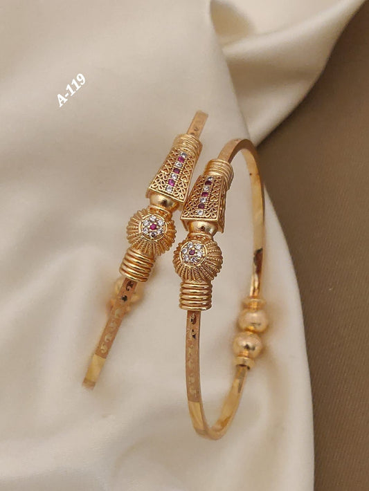 Stylish Adjustable Bracelets For Women & Girls Pack Of 2 Piece (1 Pair)