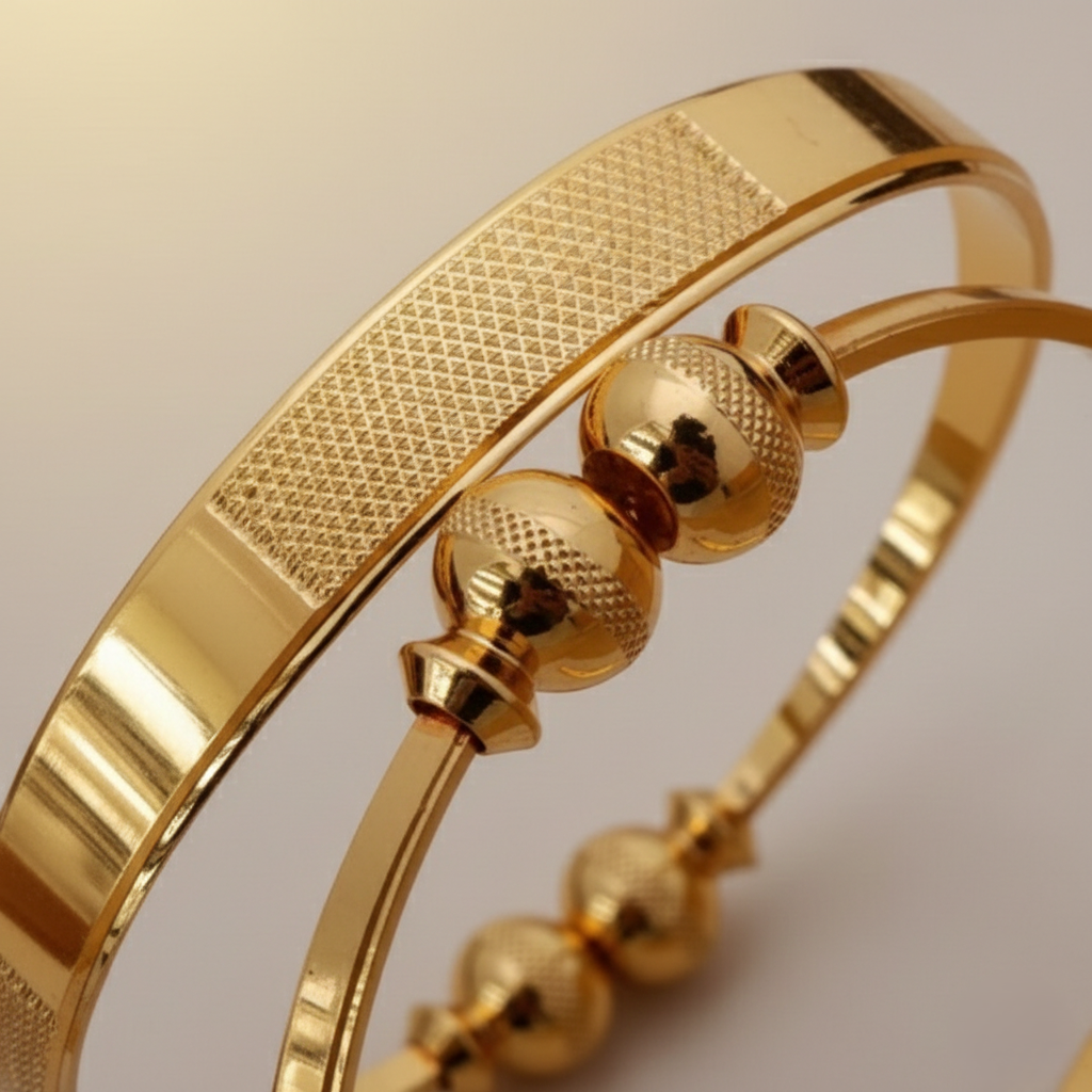 Trendy Fancy Daily Wear Bracelet For Women & Girls Pack Of 2 pis ( 1 Pair )