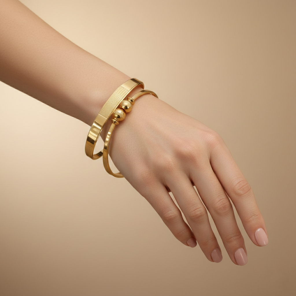 Trendy Fancy Daily Wear Bracelet For Women & Girls Pack Of 2 pis ( 1 Pair )