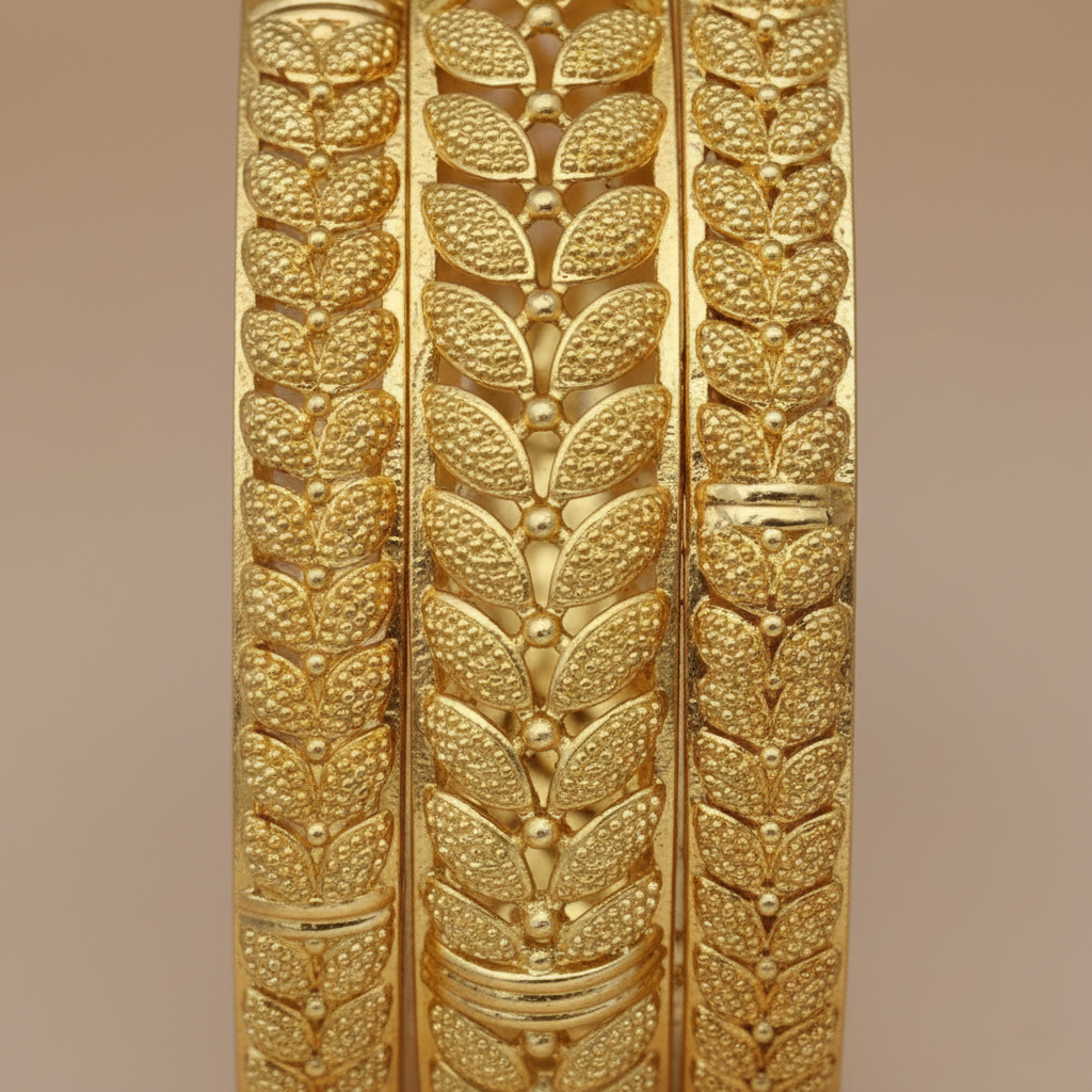 Beautiful Designer Six Pis Bangles With Chuda Style