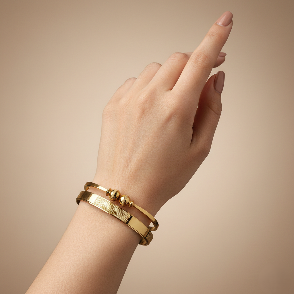 Trendy Fancy Daily Wear Bracelet For Women & Girls Pack Of 2 pis ( 1 Pair )