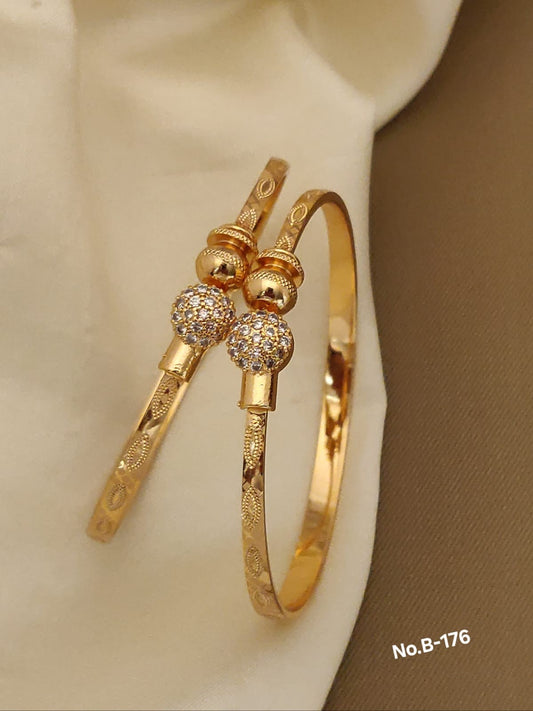 Stylish Adjustable Bracelet For Women & Girls Pack Of 2 Piece (1 Pair)