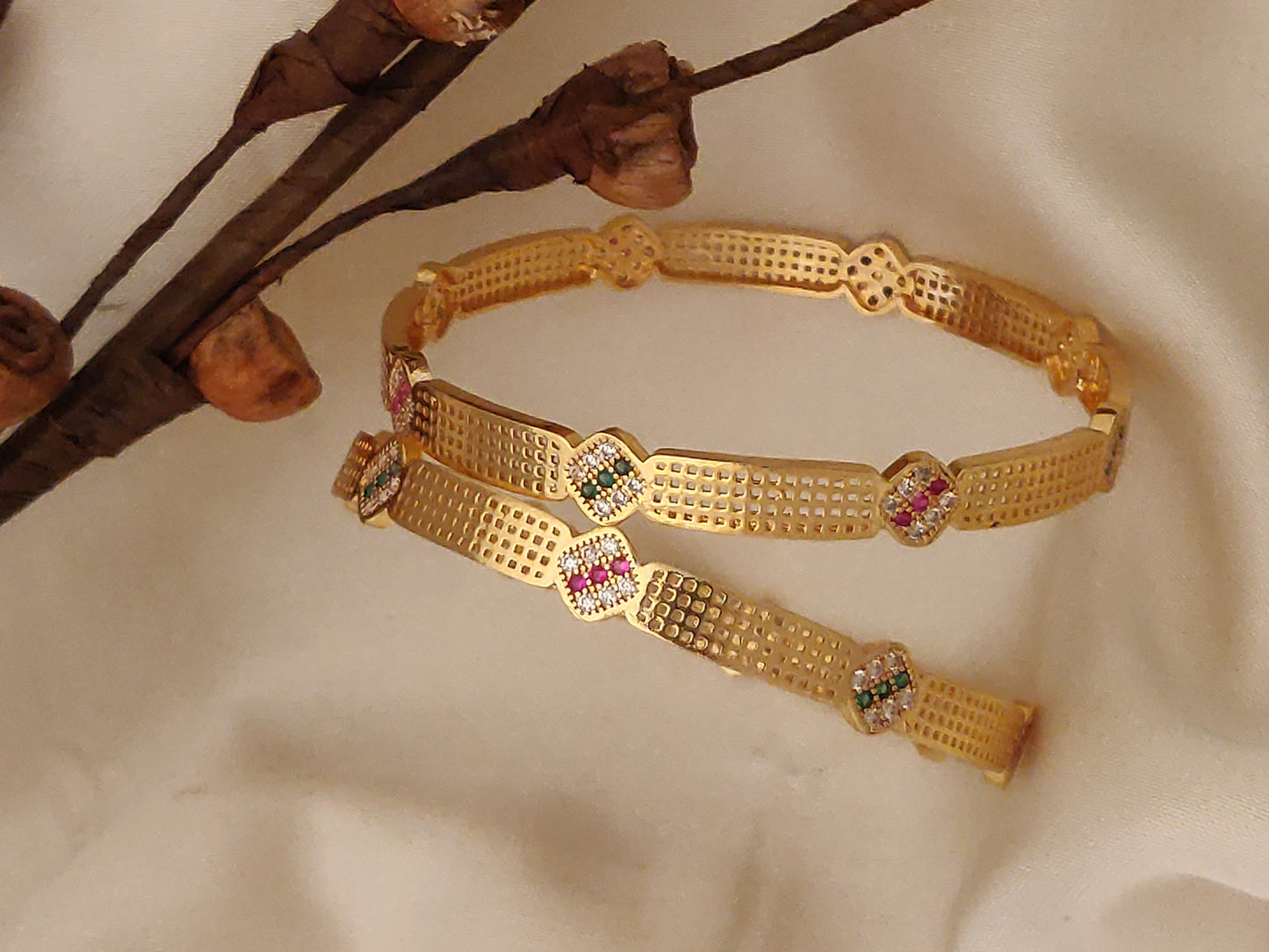 Latest Gold Bangles Design 2025 Best Gold Plated Bangles