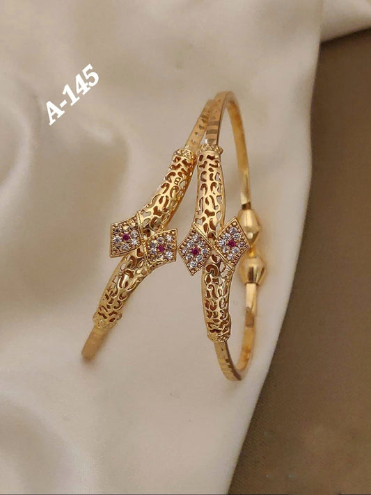 Stylish Adjustable Bracelets For Women & Girls Pack Of 2 Piece (1 Pair)