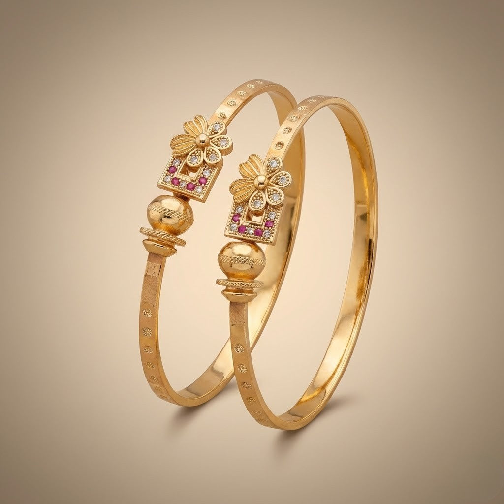 Stylish Adjustable Bracelets For Women & Girls Pack Of 2 Piece (1 Pair)