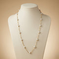 Luxury Gold Pearl Strand Necklace – Elegant Gift for Her