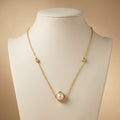 Stylish American Movable Stone With Long Micro Finish Chain