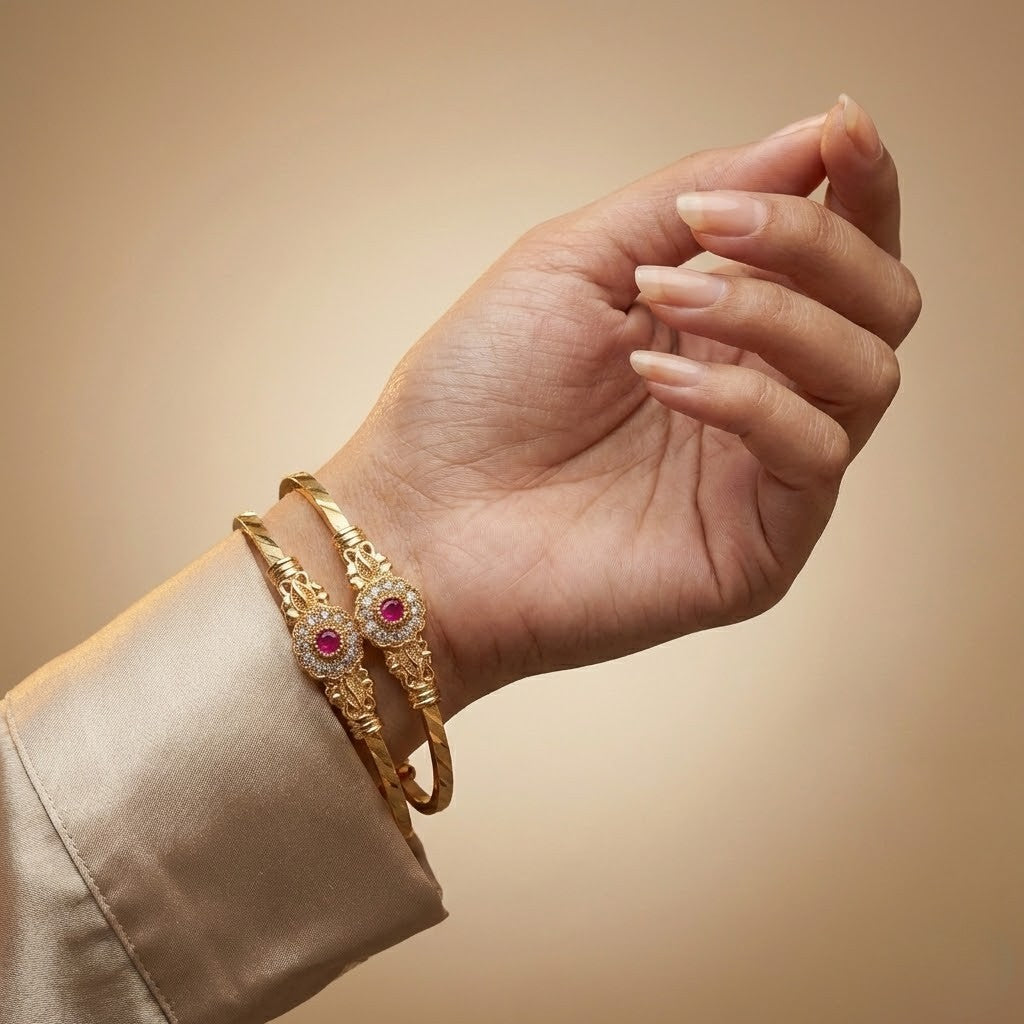 Stylish Kadli For Women & Girls Pack Of 2 Piece (1 Pair)