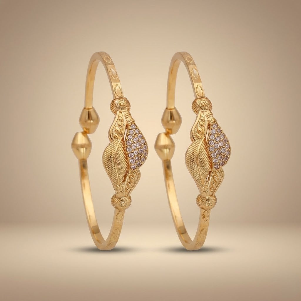 Stylish Adjustable Bracelet For Women & Girls Pack Of 2 Piece (1 Pair)